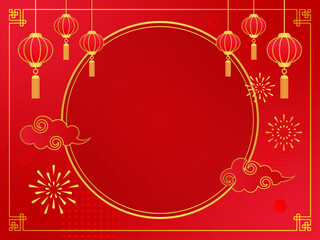 2026年 春節 new year 新年 バナー 背景	