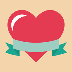 love-shape-with-ribbon.eps