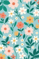 seamless floral pattern