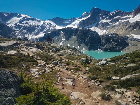 Wedgemount lake campground, Garibaldi park, Canada