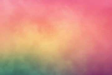 Colorful gradient background with smooth transitions from pink to yellow and green hues creating a...