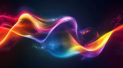 Fototapeta premium Abstract sea wave-inspired flow with deep ocean colors, abstract light background, ai background