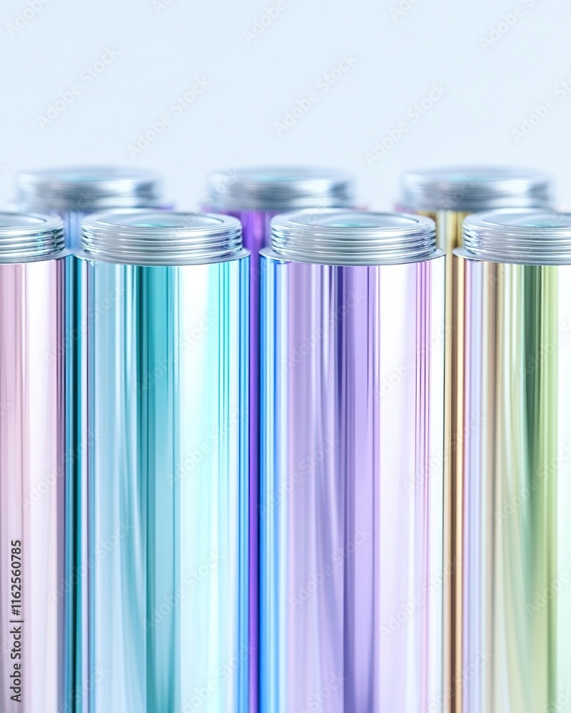 Aufkleber Vibrant Optical Cartridges Creating a Spectrum of Colors in a Modern Setting