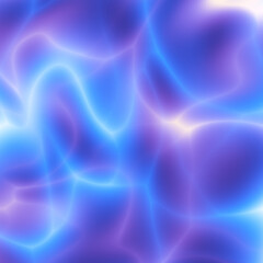 Blue glowing multidimensional plasma force field. Abstract glowing background