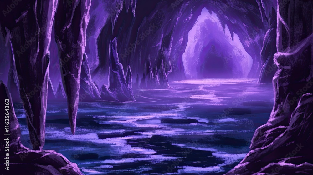 Poster exploring the mystical secrets of the third planet's enigmatic cavern