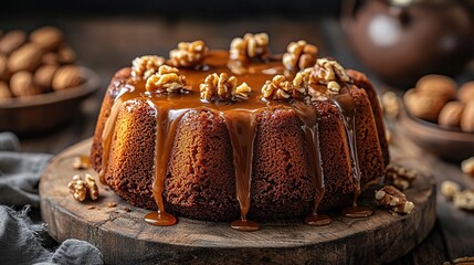 traditional irish whiskey cake