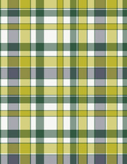 Plaid fabric pattern, blue, brown, cream, seamless for textiles, and for designing clothes, skirts or decorative fabrics. Vector illustration.