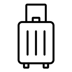 Vector Design Luggage Icon Style