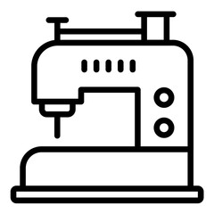 Vector Design Sewing Machine Icon Style
