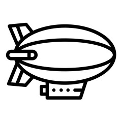 Vector Design Zeppelin Icon Style © Srxtreme