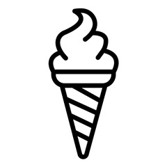 Vector Design Ice Cream Icon Style