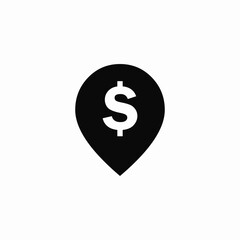 money location icon sign vector
