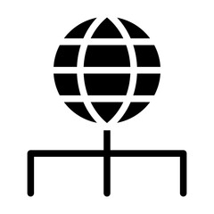 Network Glyph Icon