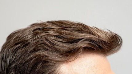 Men's Hairstyling Tips Salon Tutorial Indoor Close-Up Grooming Techniques to Enhance Style
