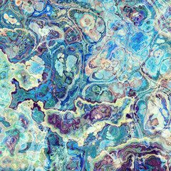 An abstract texture showcasing a blend of colors and unique patterns for versatile and creative use