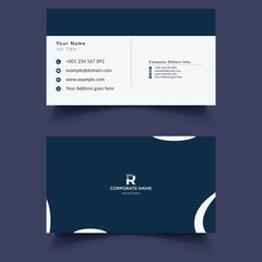 Modern business Card Template Design. Visiting Card Design, Creative Business Card Design.
