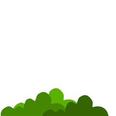 Obraz premium Bush Vector Illustration