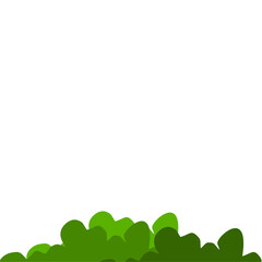 Fototapeta premium Bush Vector Illustration