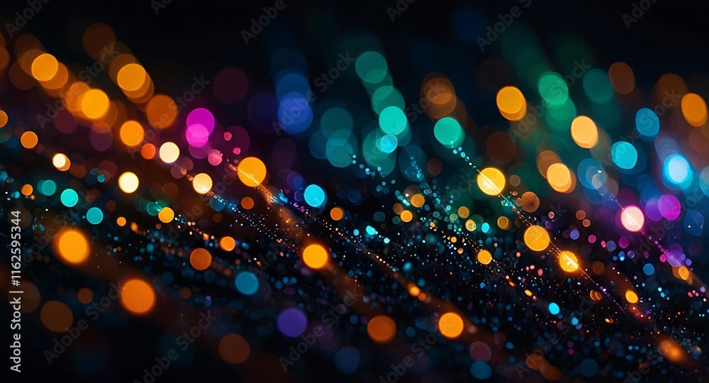 Fototapete colorful abstract background with streams of light