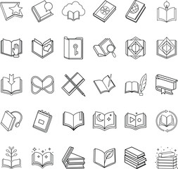 Open Books, Knowledge, Reading, Icons, Learning, Education, Library, Literature, Wisdom, Ideas