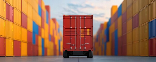 supply chain management concept. Supply chain data flow with cost-saving indicators in logistics tracking, Data flow with cost-saving logistics, Tech-savvy and analytical