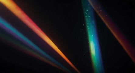 Obraz premium Colorful abstract background with streams of light