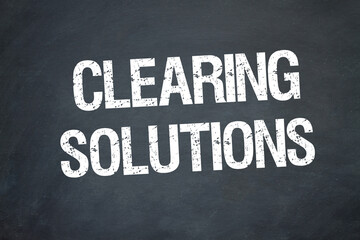 Fototapeta premium Clearing Solutions 