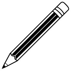 Artistic Pencil Line Art Vector