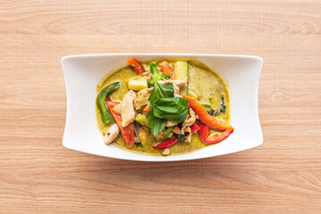 This is the heart of Thai curry. There are several curry pastes, each with its own blend of spices and herbs