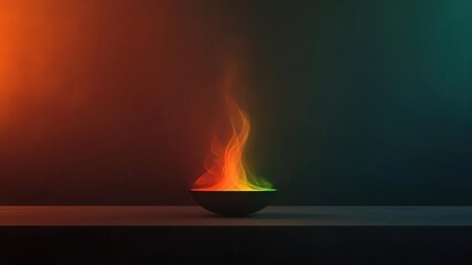 social pressure relief. A symbolic depiction of glowing emotional balance scales achieved through guided meditations