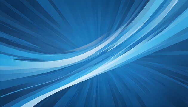Fondo abstracto azul con efecto de desenfoque de movimiento radial, creando una sensaci&oacute;n de velocidad y movimiento