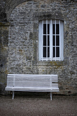 Façade d'une ferme ancienne en Normandie