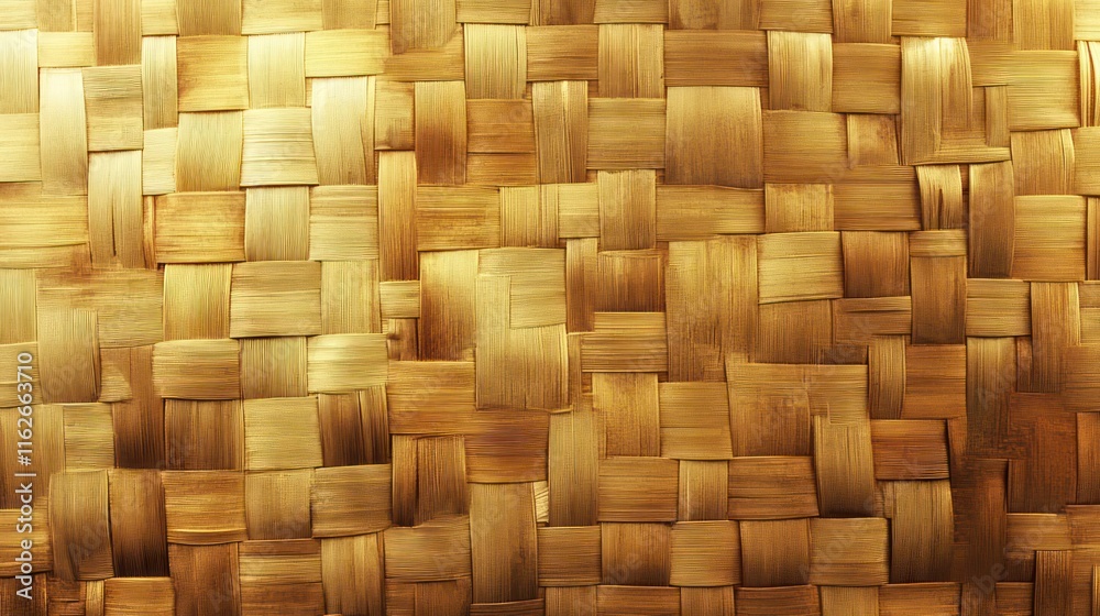 Aufkleber a close-up of a woven texture, showcasing intricate patterns and natural materials.