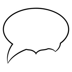 Hand-Drawn Speech Bubble Line Art Pack