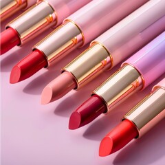 Bright lipstick, advertising photo.