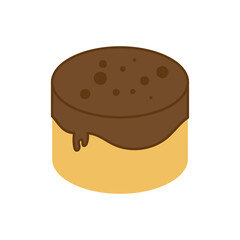 Cake Simple Illustration