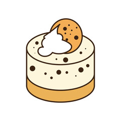 Cake Simple Illustration