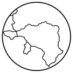 Line Art Maps Urban and Natural Designs