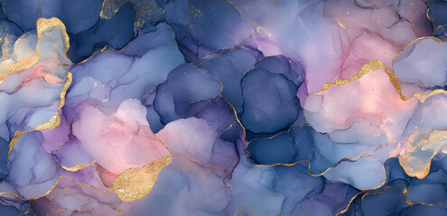 Abstract watercolor background with aesthetic soft gradients in pastel colors