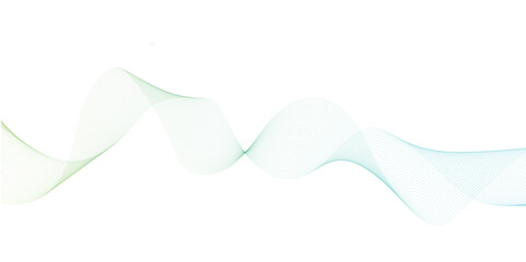 Abstract wave line. Digital frequency equalizer. digital Stylized line art background. Vector illustration.