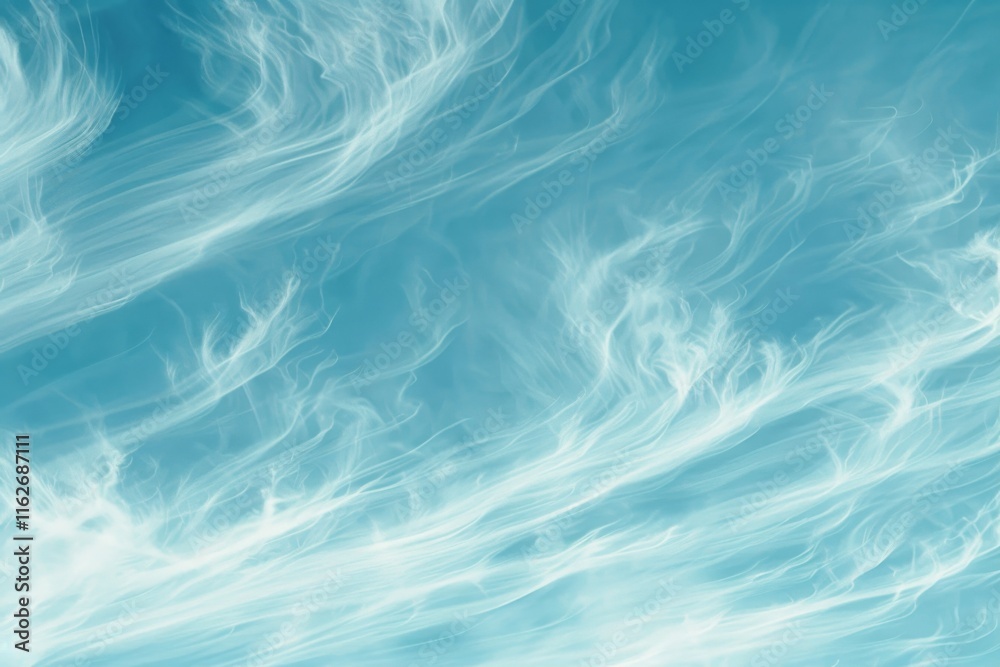 Wall mural soft smooth white clouds with pastel color of sky.for abstract background