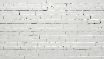 Una pared de ladrillo blanco