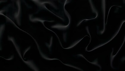 Obraz premium black satin background