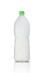 gray plastic drink bottle