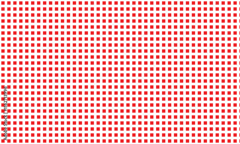 Poster abstract red rectangle grid pattern.