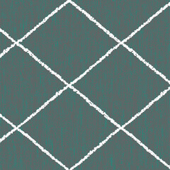 Fototapeta premium Teal and Gray Geometric Pattern Design for Textiles