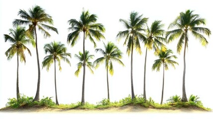 Ocean Breeze. Coconut deodorant Unlimited vacation Divi crypto Thumbnail nature-based Esg fintech oncredit PNGtree Trip cbd Tropicfeel Tall green palm trees on beach background tropical summe