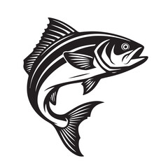 fish vector silhouette