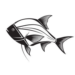 fish vector silhouette