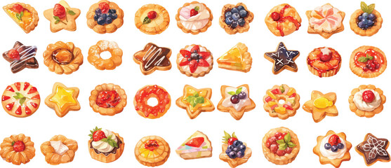 cookies watercolor clipart